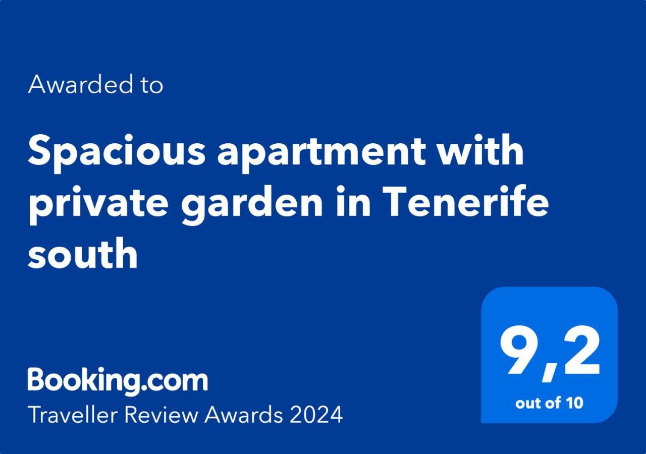Spacious Apartment With Private Garden In Tenerife South ซานมิเกลเดียโบนา ภายนอก รูปภาพ