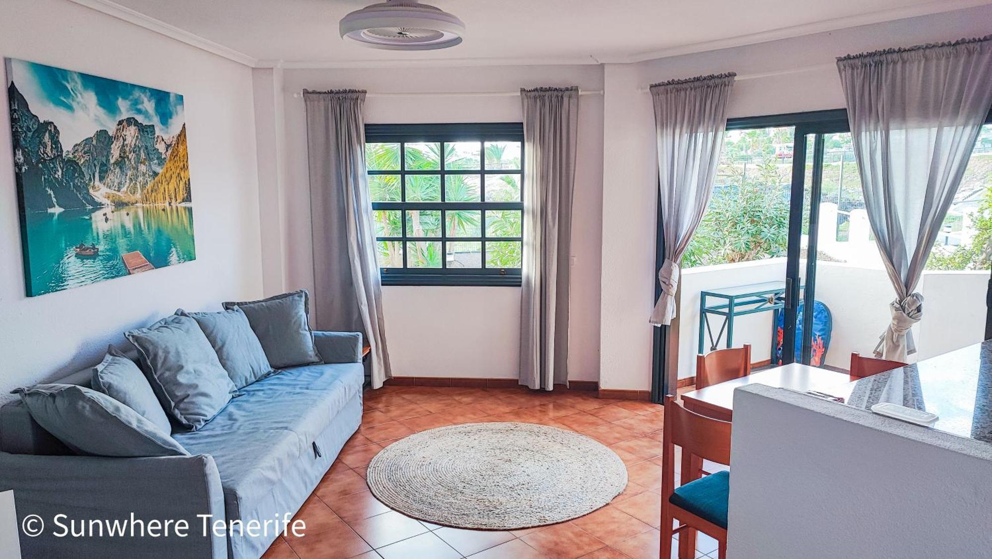 Spacious Apartment With Private Garden In Tenerife South ซานมิเกลเดียโบนา ภายนอก รูปภาพ