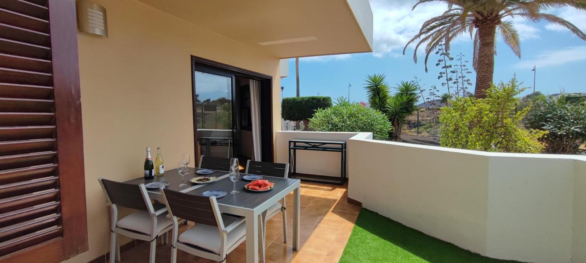 Spacious Apartment With Private Garden In Tenerife South ซานมิเกลเดียโบนา ภายนอก รูปภาพ